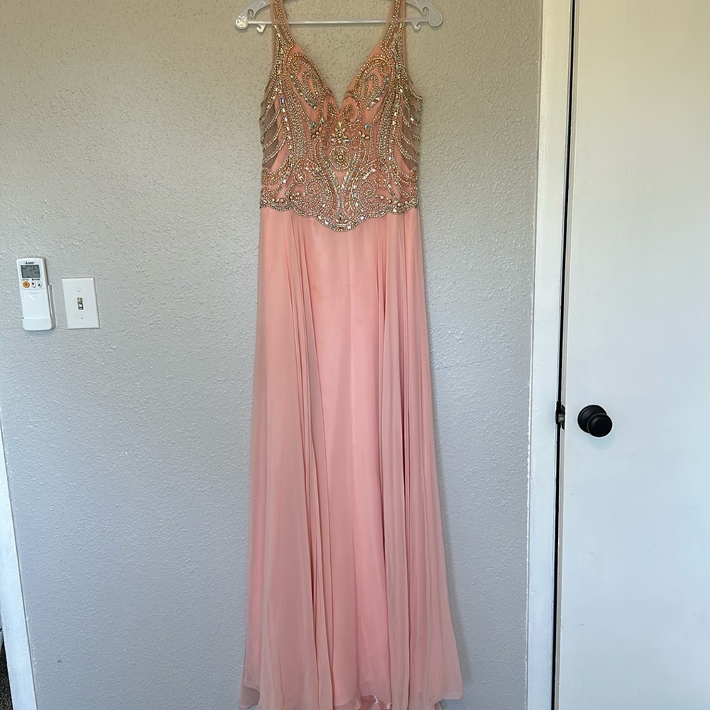 Let’s brand formal dress. Size large worn once